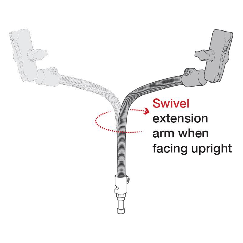 RAM-B-114P-18-201U_RAM Quick Release 18" Arm Extension