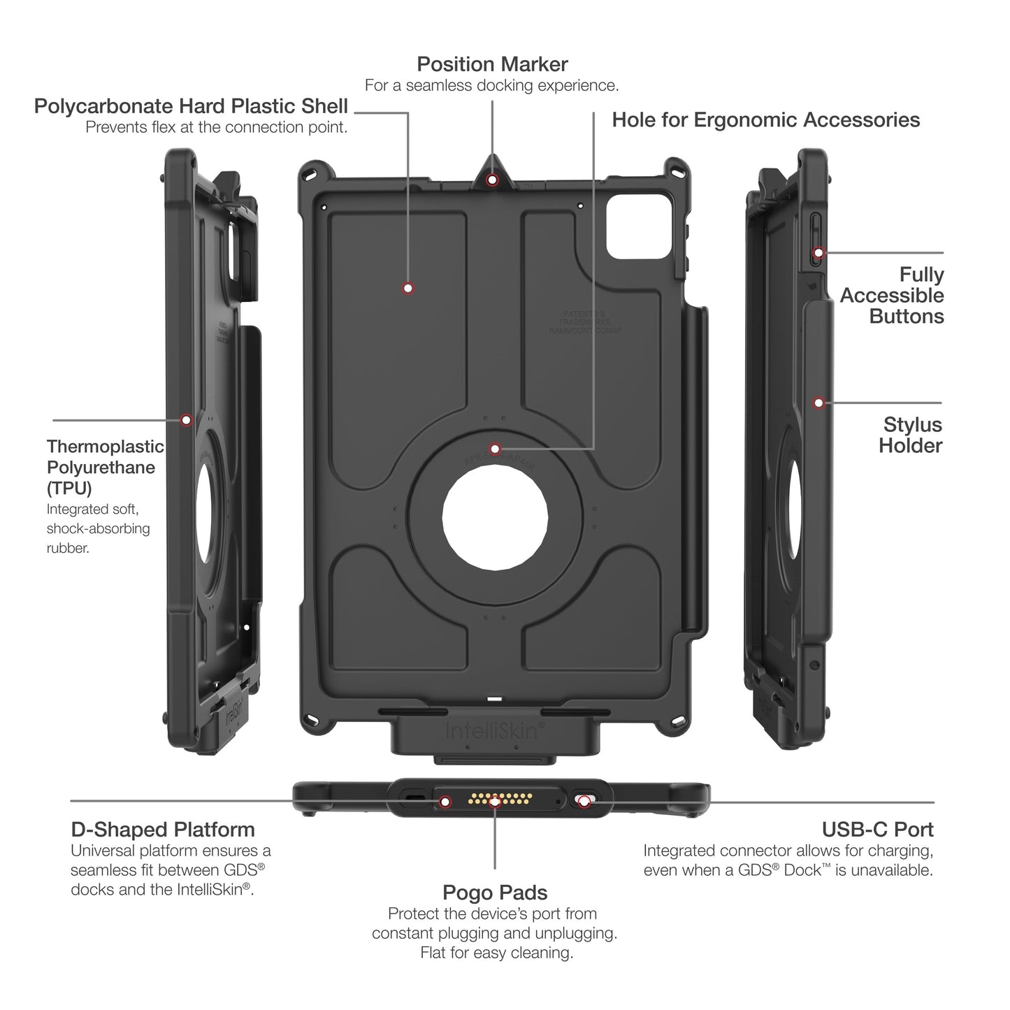 IntelliSkin® Next Gen for iPad Pro 11 (M4 & M5)