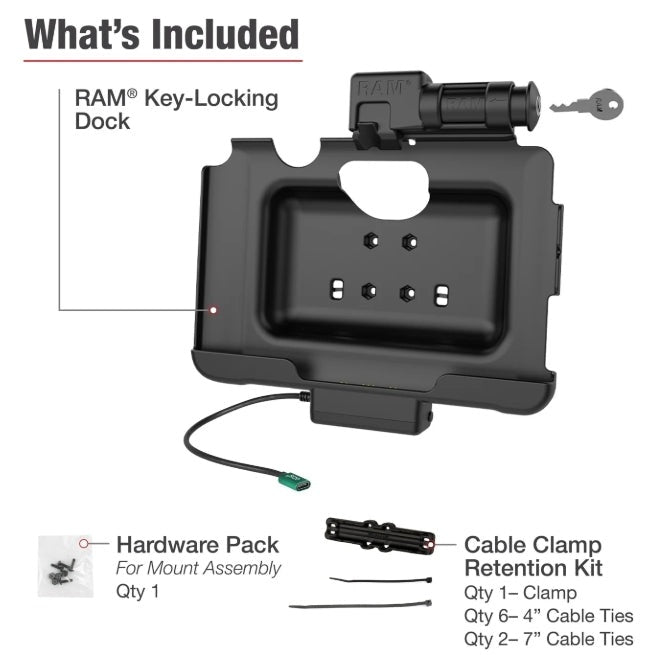 RAM-HOL-SAM57CPKLU Tablet Holder Active 4 Pro