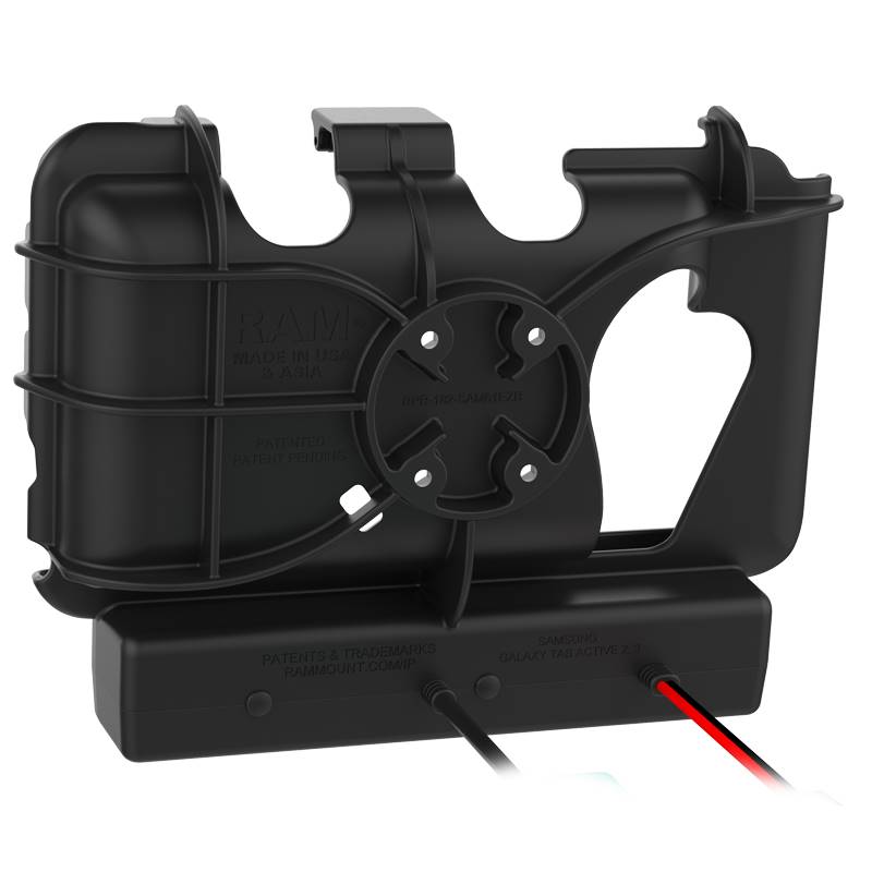 RAM-HOL-SAM61PD2U_RAM Power + Dual USB Dock for Tab Act