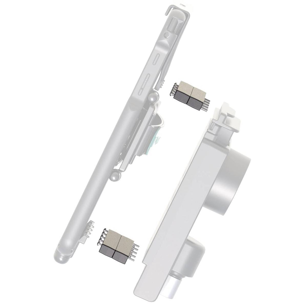RAM-HOL-TAB-RISER2U Ram Mounts by Custom Mounts