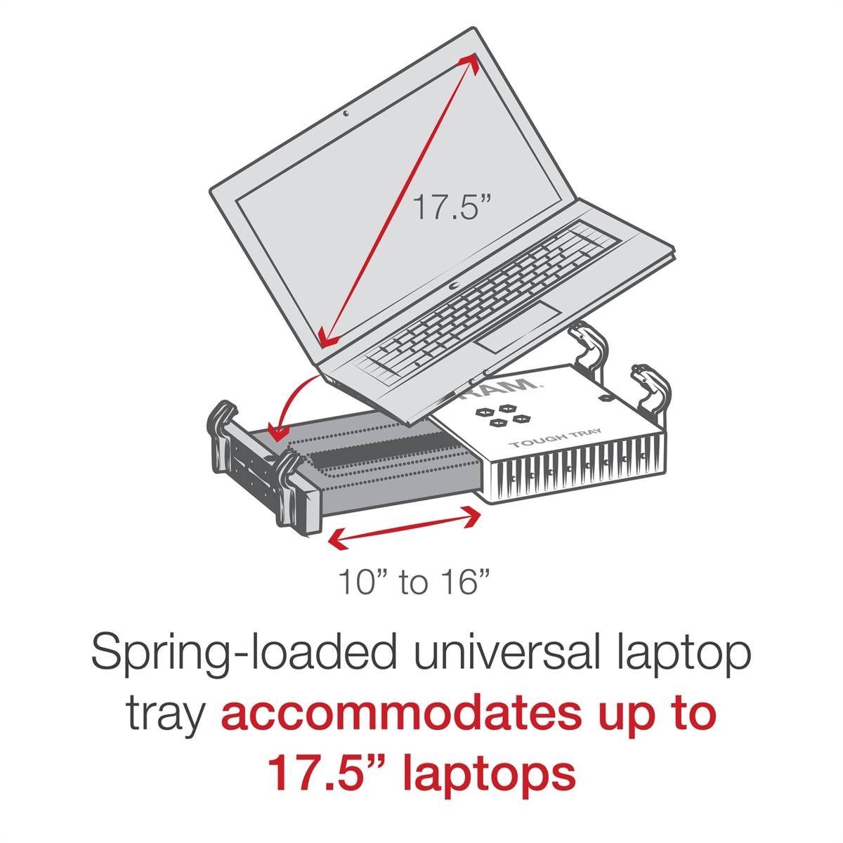 RAM-VB-206-SW1_RAM No-Drill Laptop Mount for '20-24 For