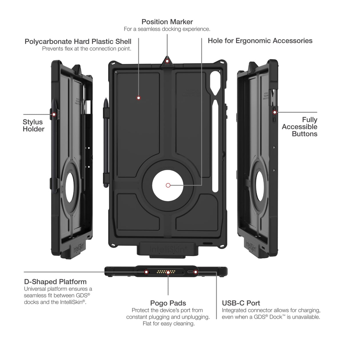 IntelliSkin® Next Gen for Samsung Tab S10+, S9+ & S9 FE+