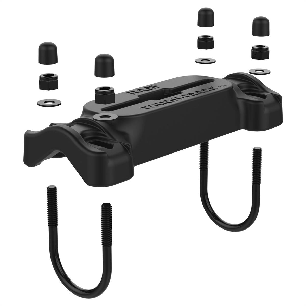 RAP-TRACK-B7-15U RAM Tough-Track - 4" Track for 1 1/4" - All Custom Mounts Inc.