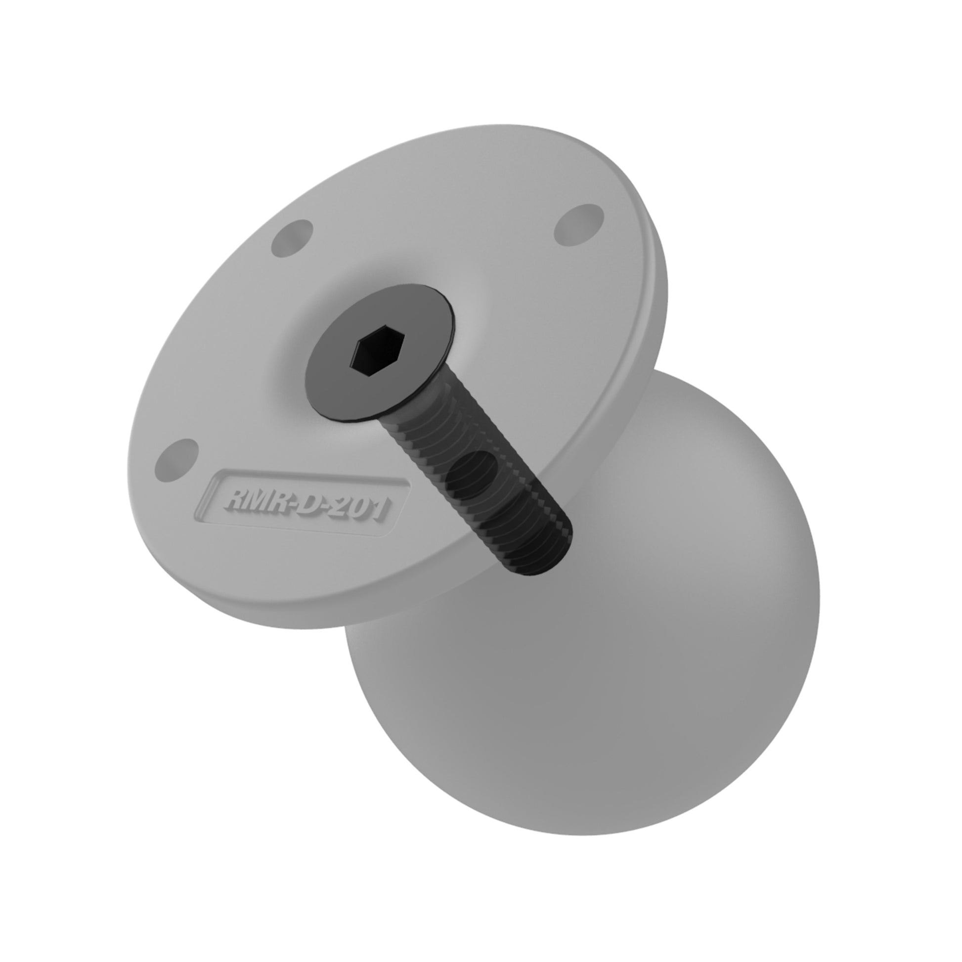 RAM® Round AMPS Plate with Ball and Steel Reinforced Post