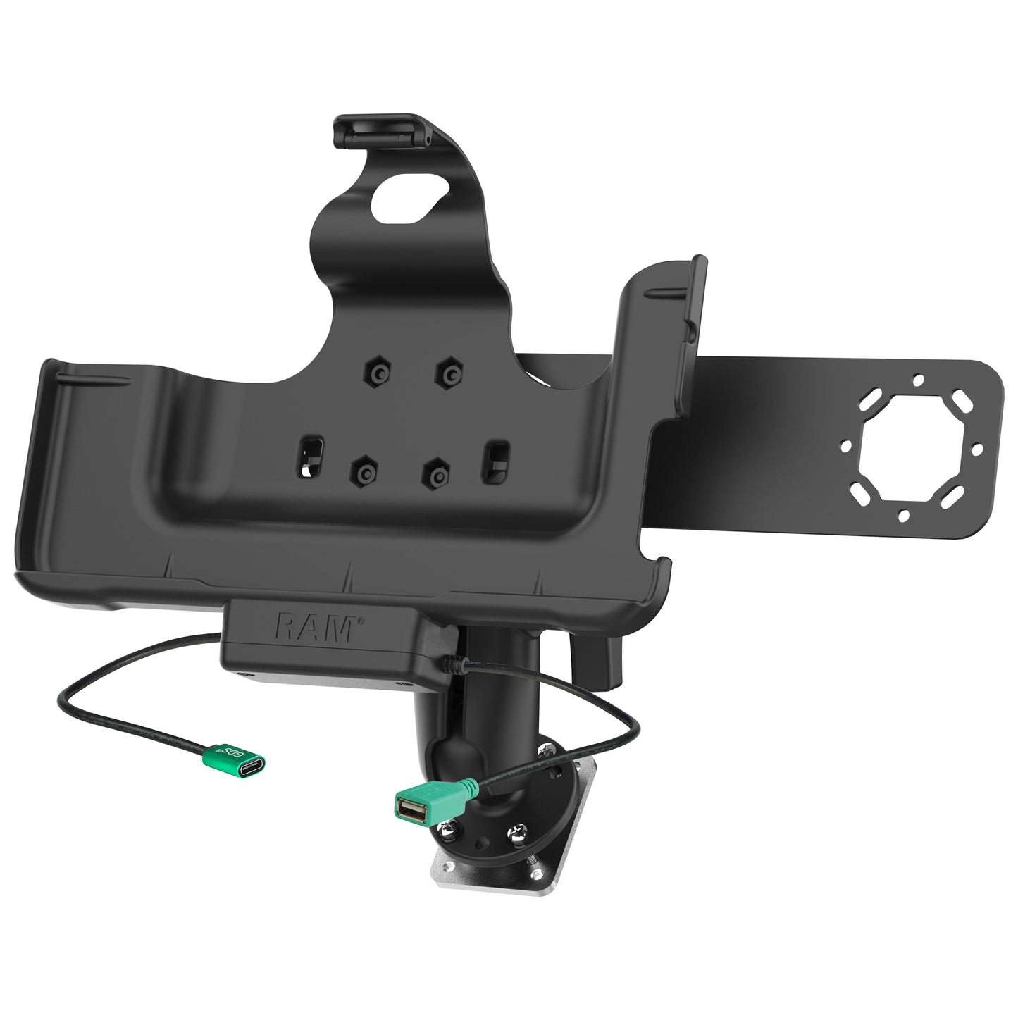 RAM® Aina PTT Voice Responder Vehicle Bundle for Samsung Tab Active4 Pro