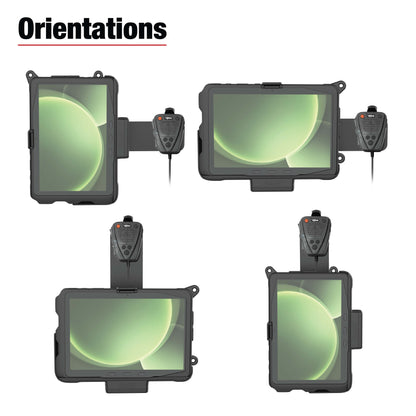 RAM® Aina PTT Voice Responder Vehicle Bundle for Samsung Tab Active4 Pro