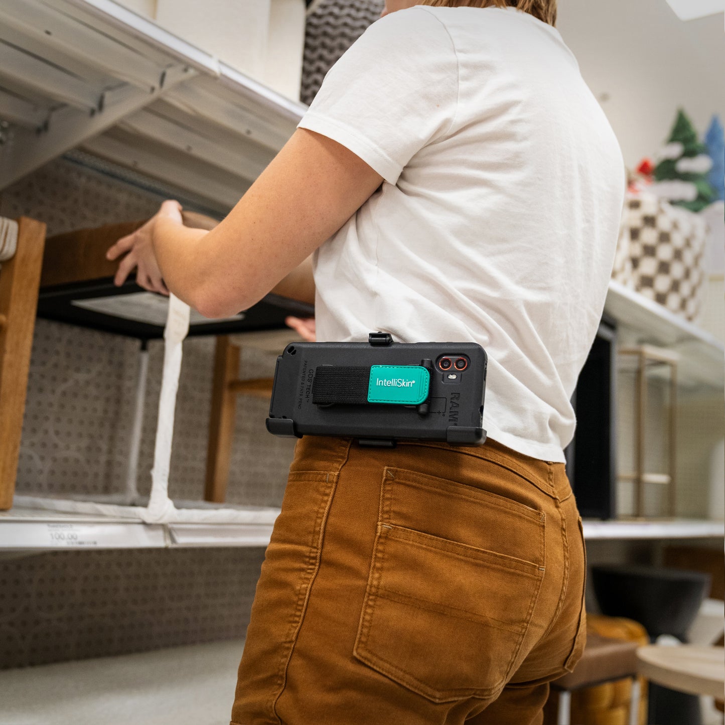 RAM® EZ-Roll'r™ Cradle with Belt Clip Lever for XCover 7, 7 Pro & 6 Pro