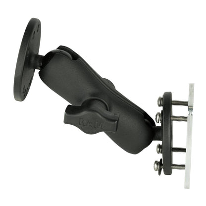 RAM Double Ball Mount with Backing Pla
