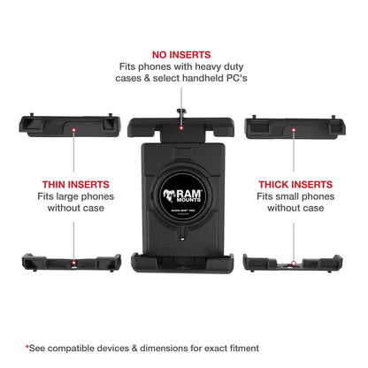 RAM® Quick-Grip™ Pro XL Phone Mount with Twist-Lock™ Suction Cup