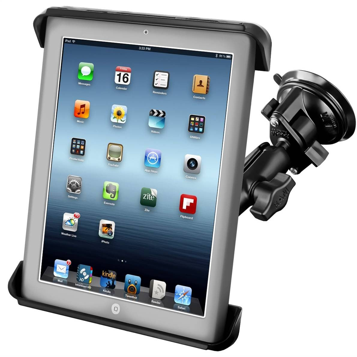RAM-B-166-TAB-LGU Ram Mounts by Custom Mounts