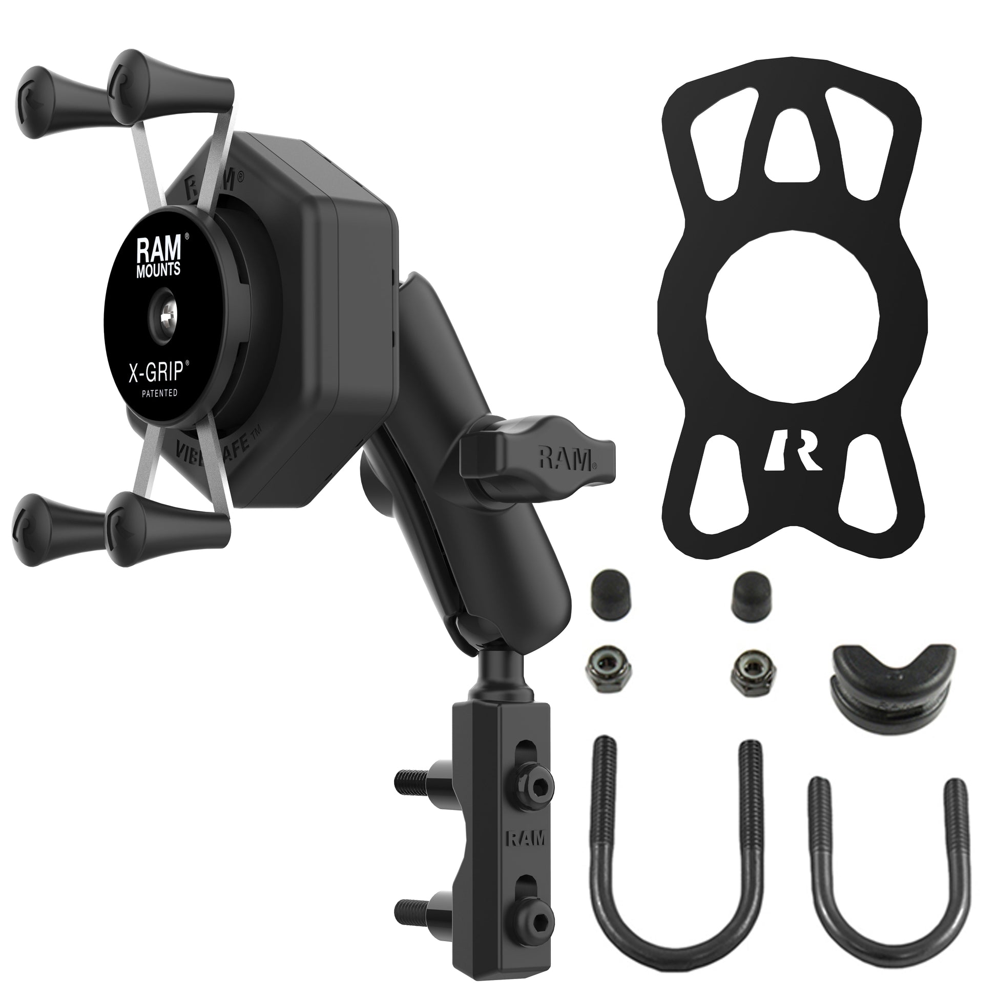 RAM® X-Grip® Phone Mount with Vibe-Safe™ & Reservoir Base