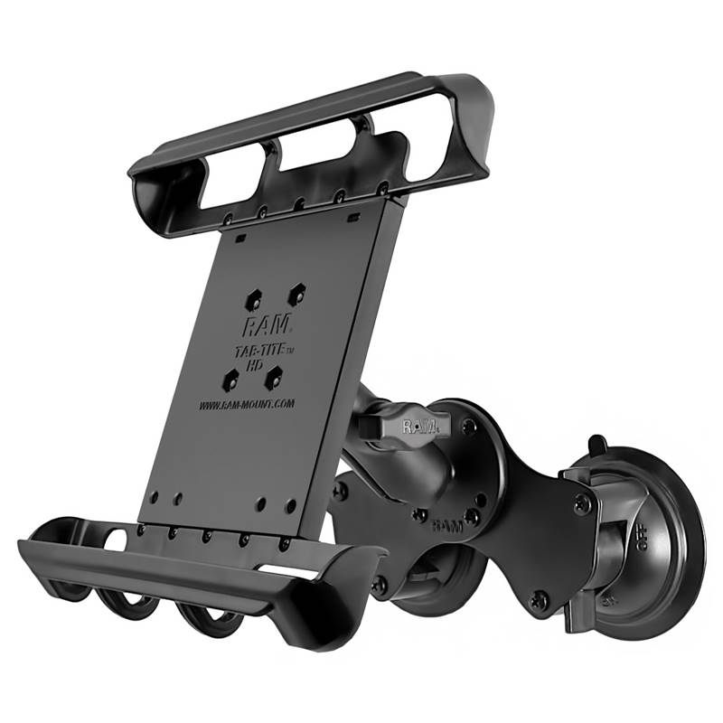 RAM Mounts Suction Cup Mount with Tab-Tite Holder - Thumbnail 4