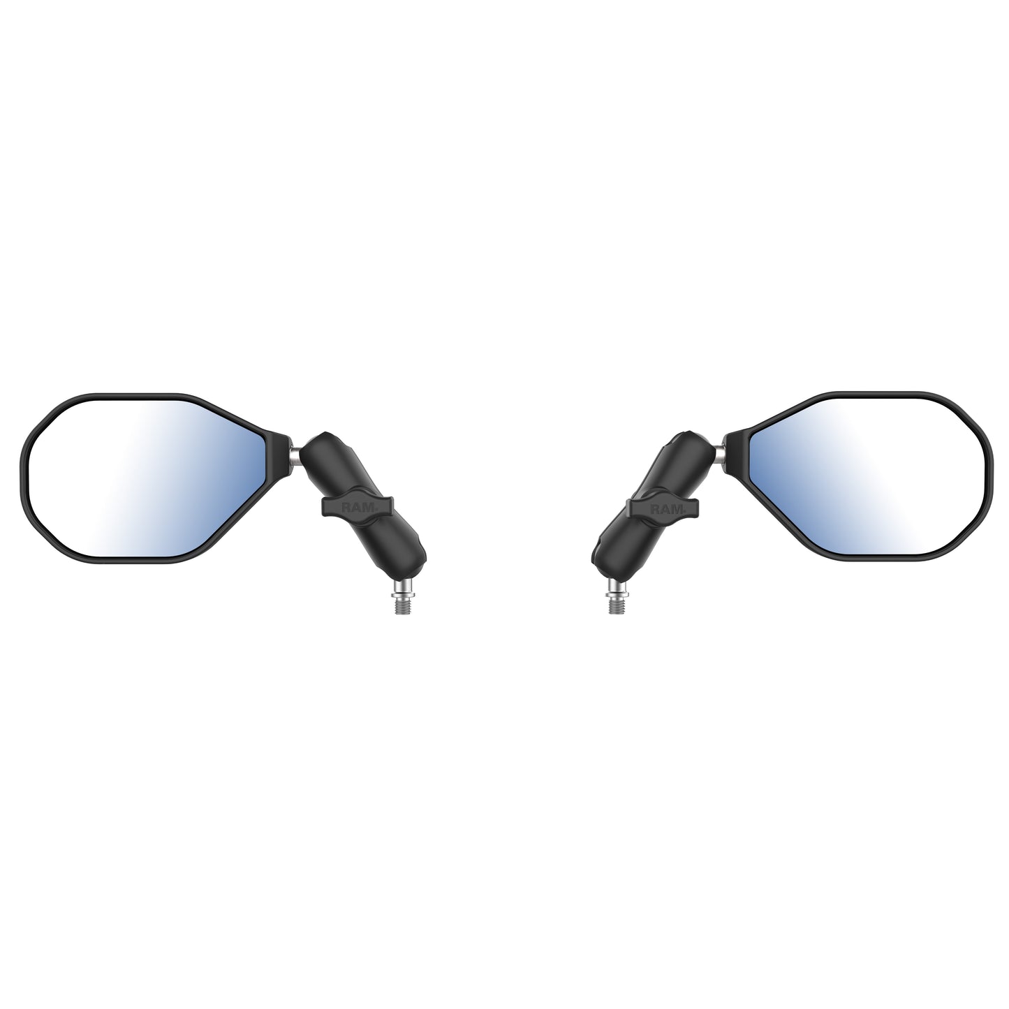 RAM® Tough-Mirror™ Kit with M10-1.25 Bases - Medium Arm