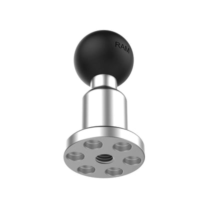 RAM Aluminum Pin-Lock Ball Adapter with 1/4"