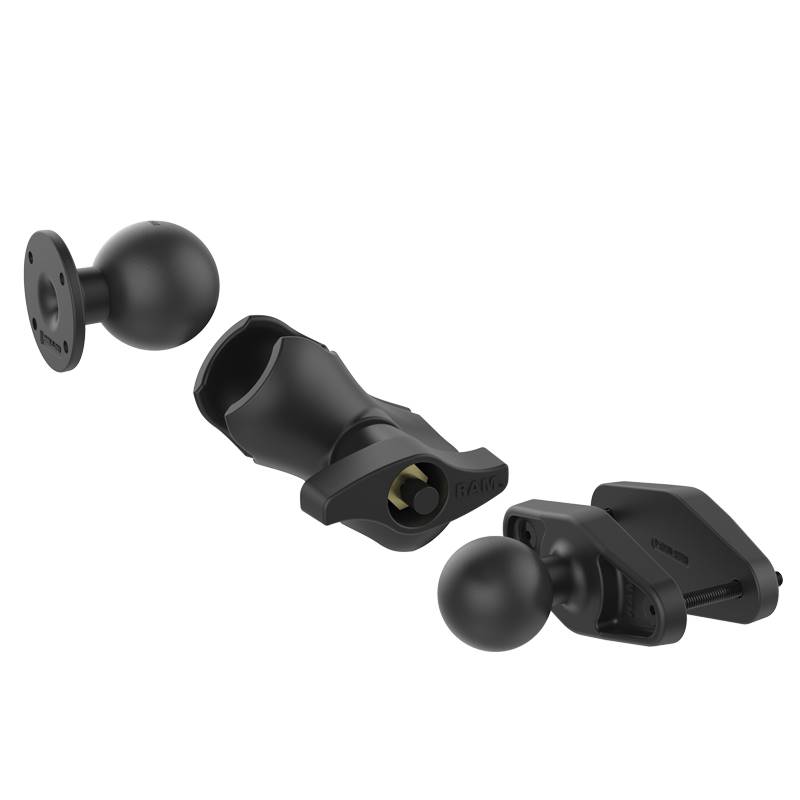 RAM 4" Square Post Clamp Mount with