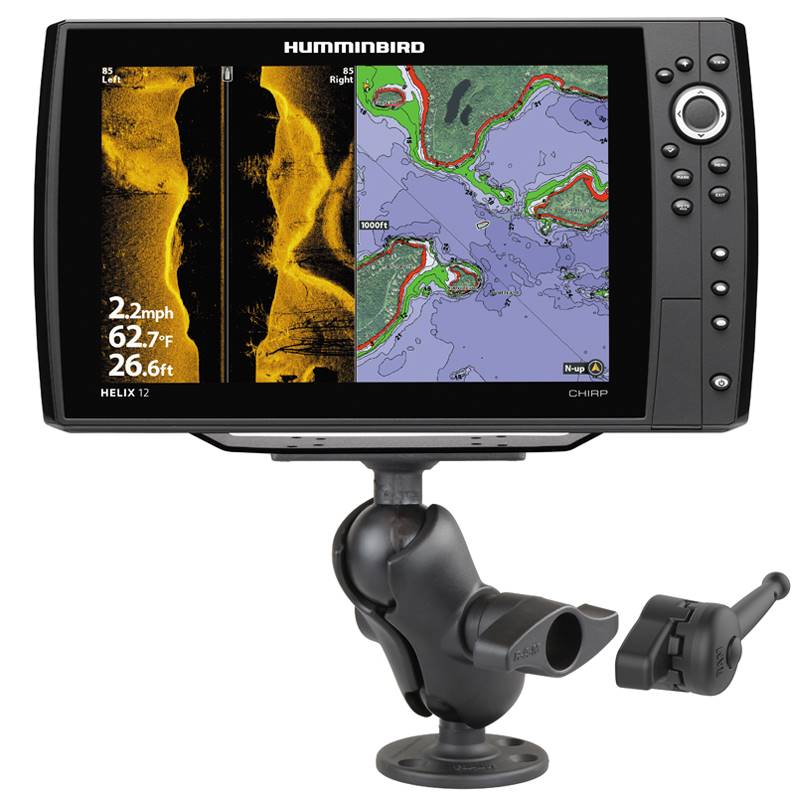 RAM-D-202-25-C-202-KNOB9HU Ram Mounts by Custom Mounts