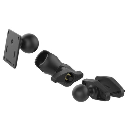 RAM 4" Square Post Clamp Mount with
