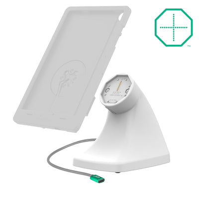 GDS® Uni-Conn™ Powered Kiosk Dock with USB-C - Gray