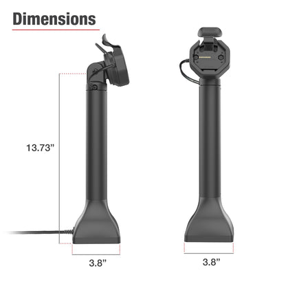 GDS® Uni-Conn™ Powered 14" Pedestal Dock with USB-C