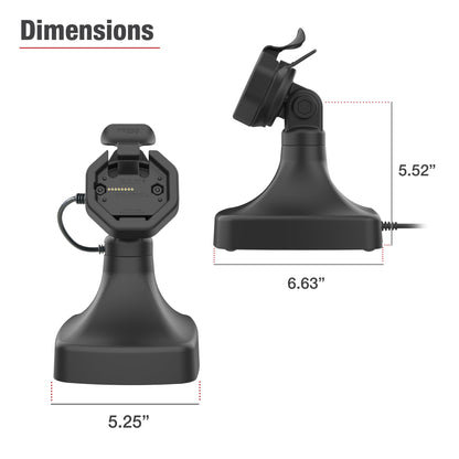 GDS® Uni-Conn™ Powered Tilt & Swivel Dock with USB-C + Data