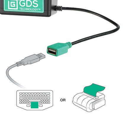 GDS® Tough-Dock™ + Single USB-A for Tab Active5 Pro & 4 Pro