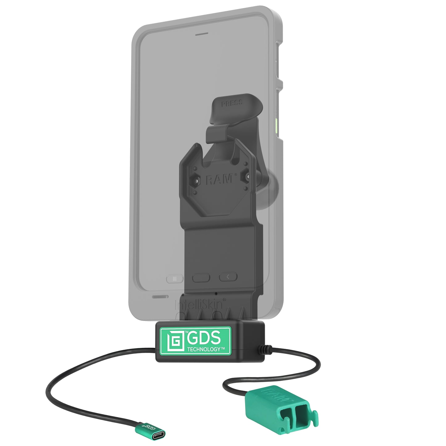 GDS® Uni-Conn™ Dock + Dual USB-A with Release Lever