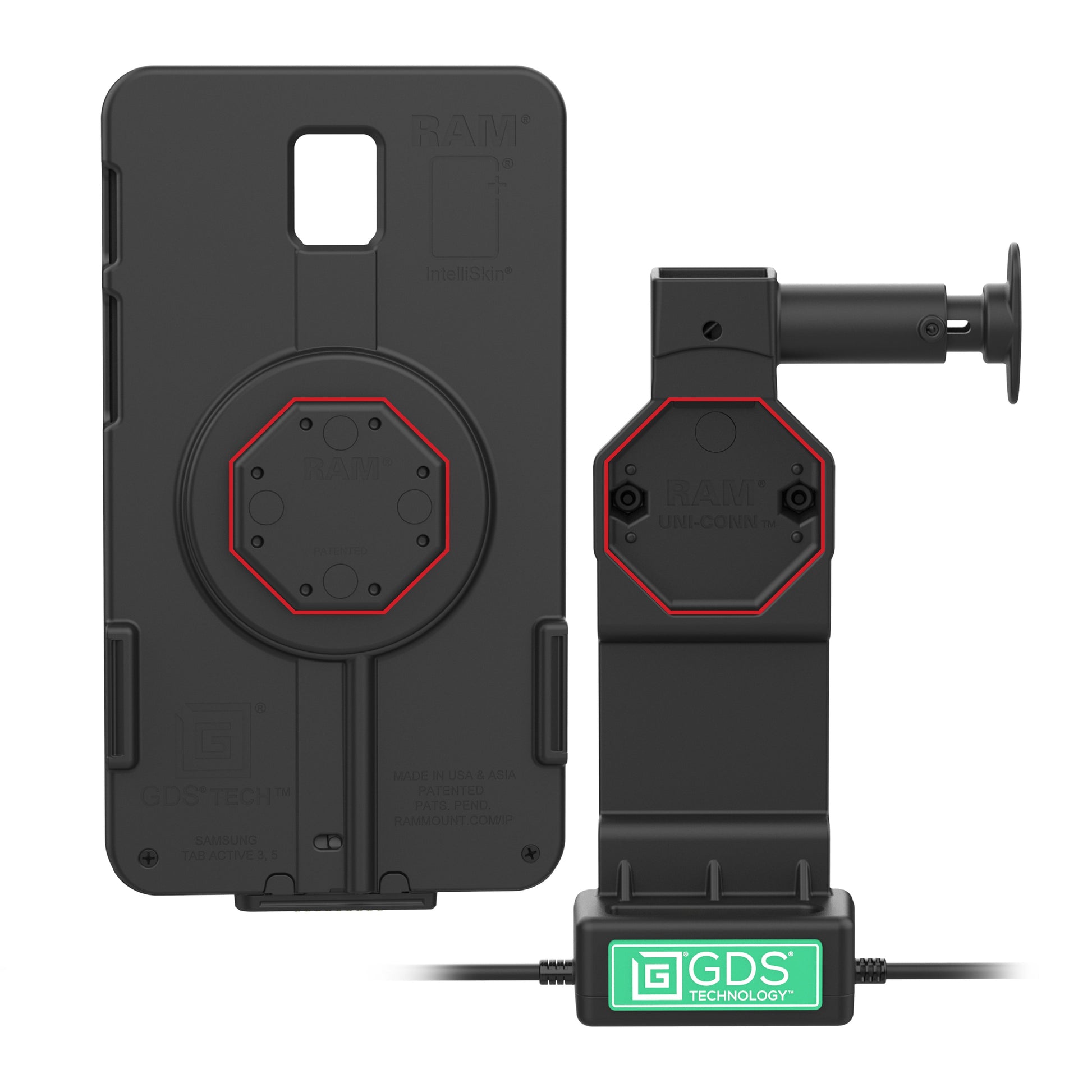 GDS® Uni-Conn™ Dock with Release Button