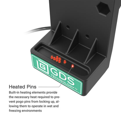GDS® Uni-Conn™ Spring Loaded Powered Dock - Heated Pins