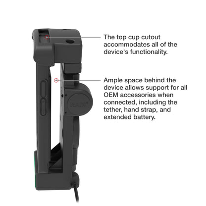 GDS® Powered Dock + USB-A for Zebra EC50/55