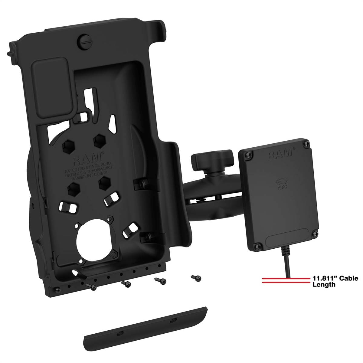 RAM-GDS-DOCKB-SAM62-NFCU Ram Mounts by Custom Mounts
