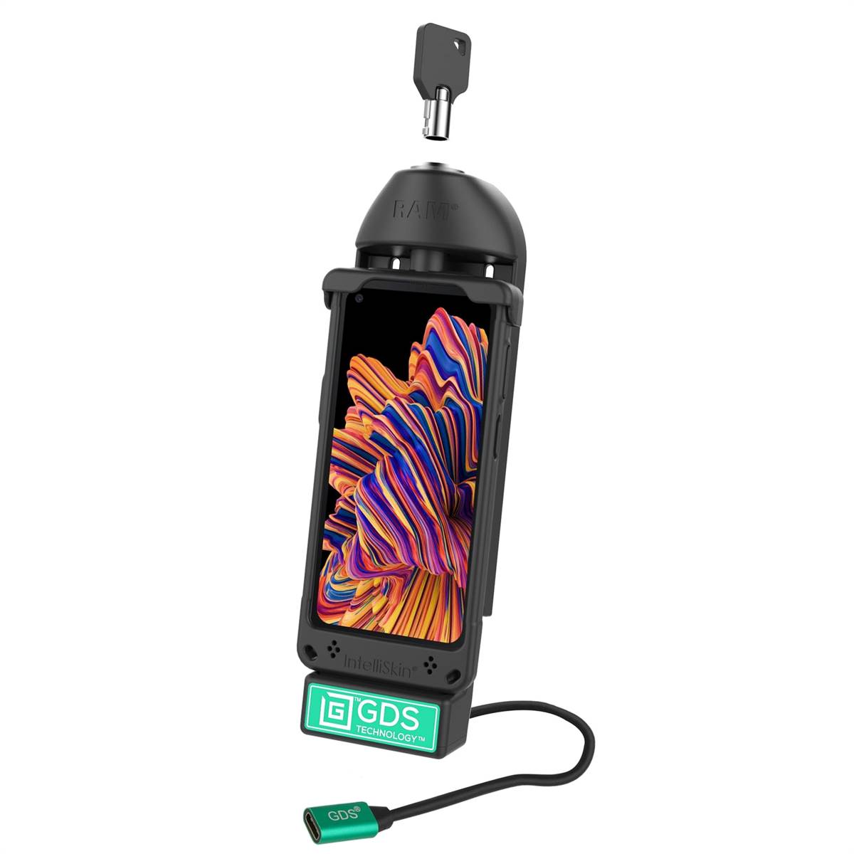 GDS Locking Vehicle Phone Dock with