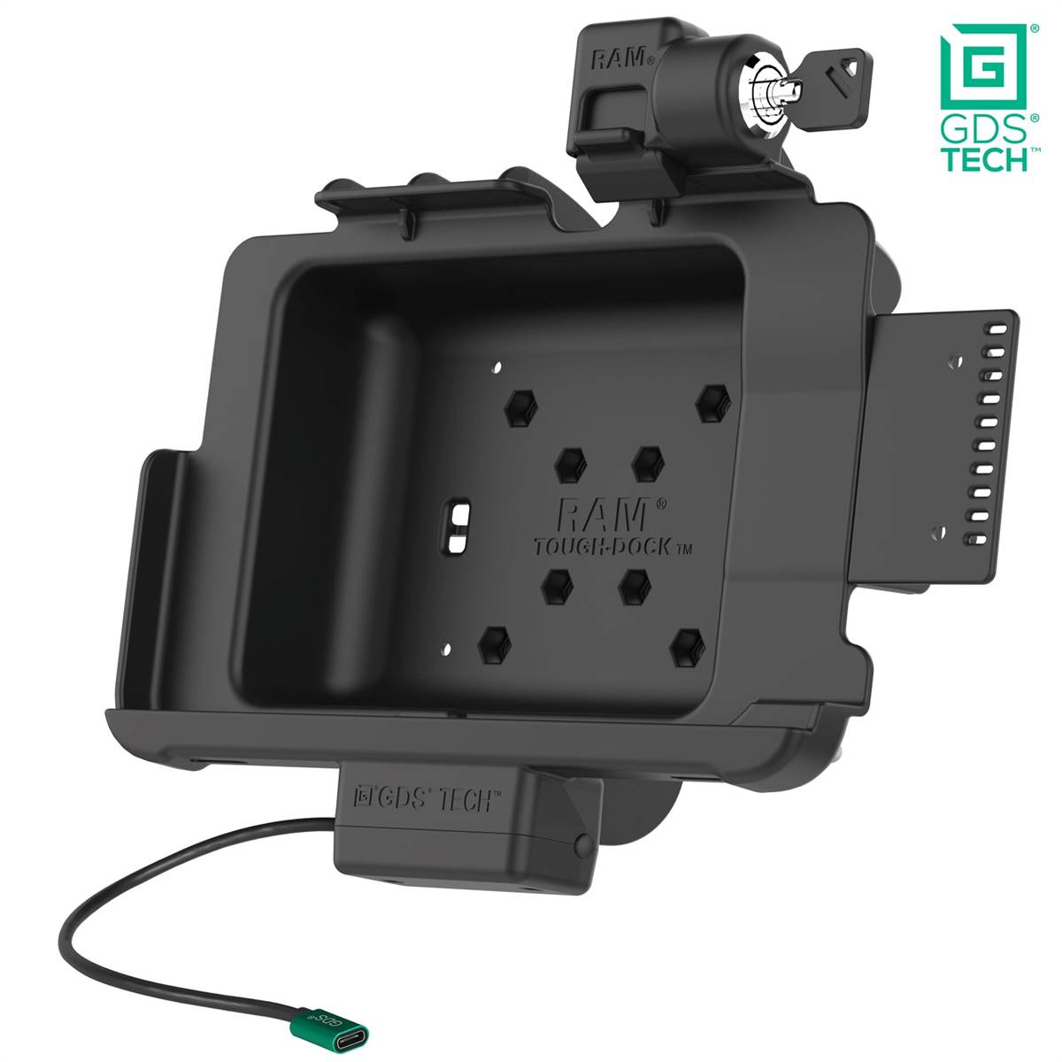 Locking GDS Powered Dock for Zebra
