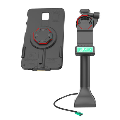 GDS® Uni-Conn™ 14" Locking Pedestal Dock with USB-C