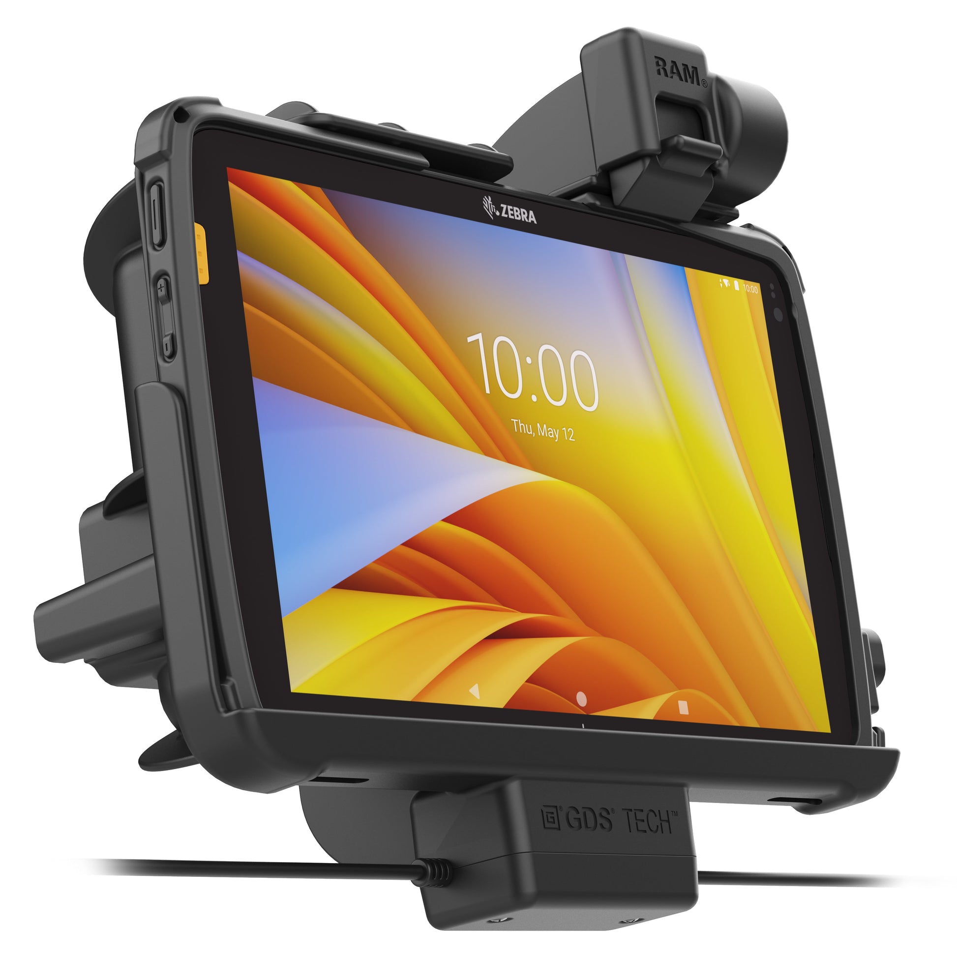 GDS® Power + Dual USB Dock with Latch for Zebra ET401 & ET4x 10"