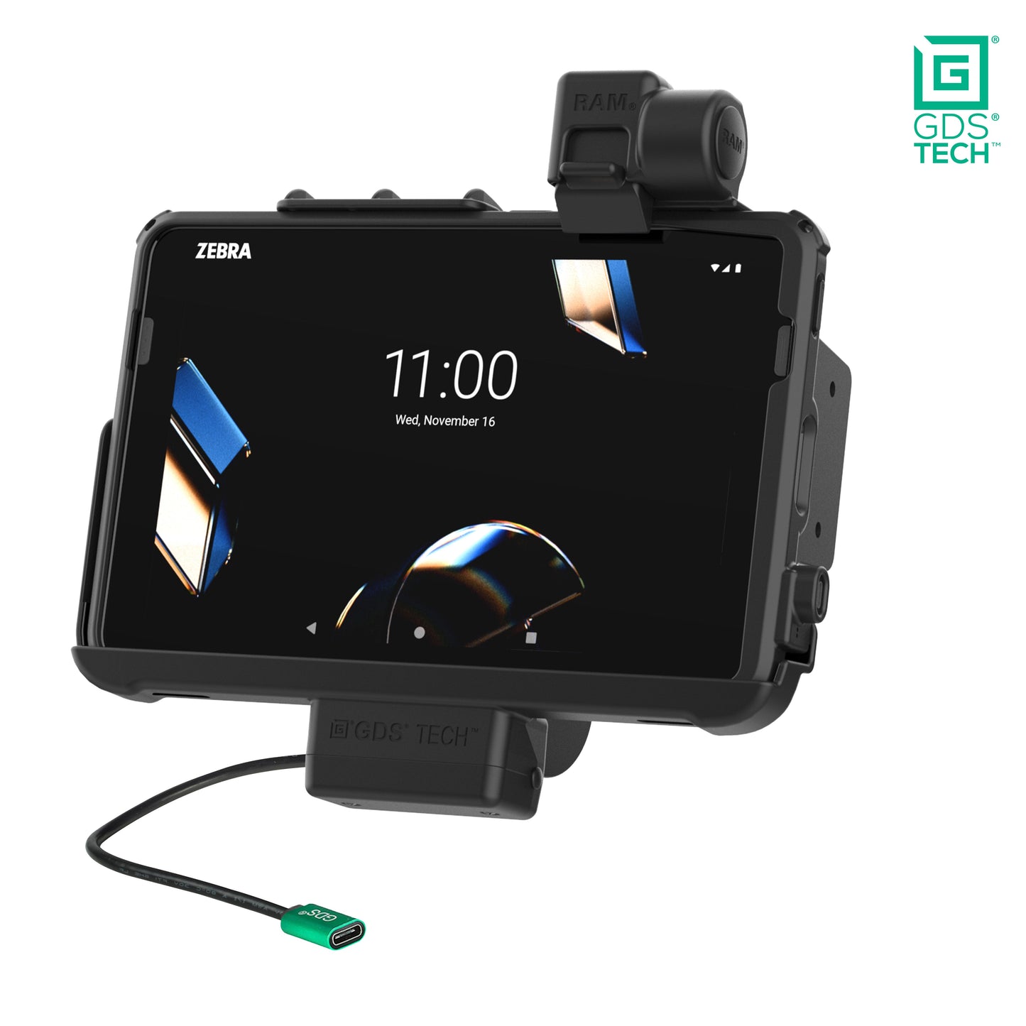 GDS® Dock with Latch for Zebra ET401 & ET4x 10" with IntelliSkin®