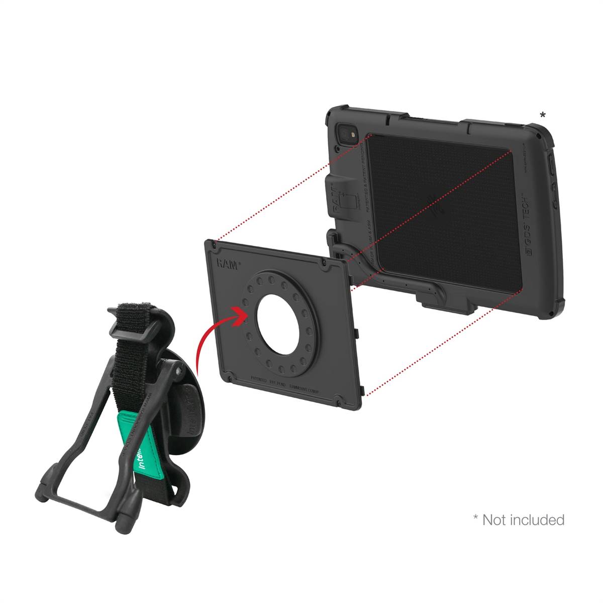 GDS Hand-Stand for Zebra ET4x 10” Ent