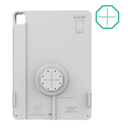 IntelliSkin® Thin-Case™ for iPad Pro 12.9 3-5 Gen (Rear Pogo Pads) Gray