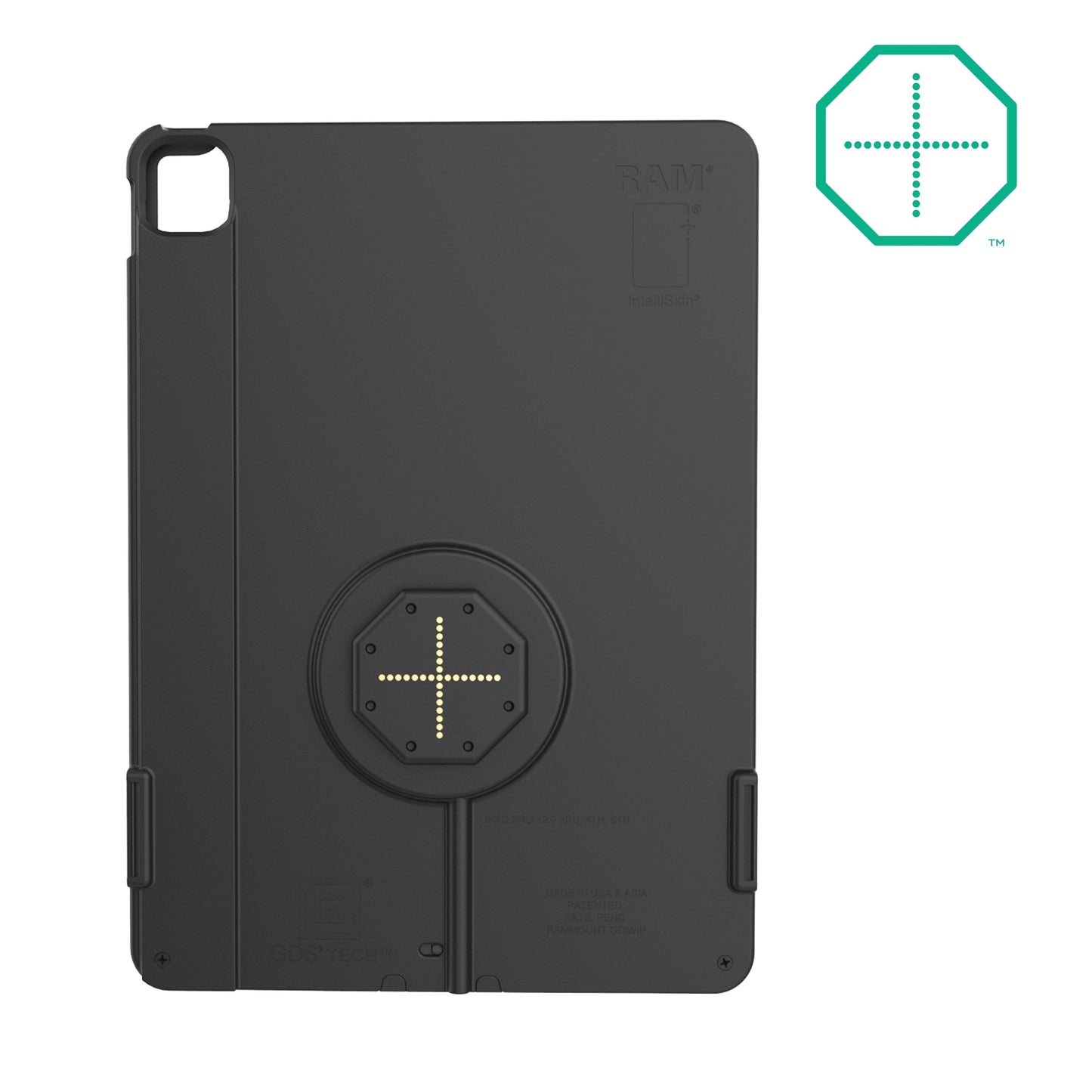 IntelliSkin® Thin-Case™ for iPad Pro 12.9 3rd - 5th Gen (Rear Pogo Pads)