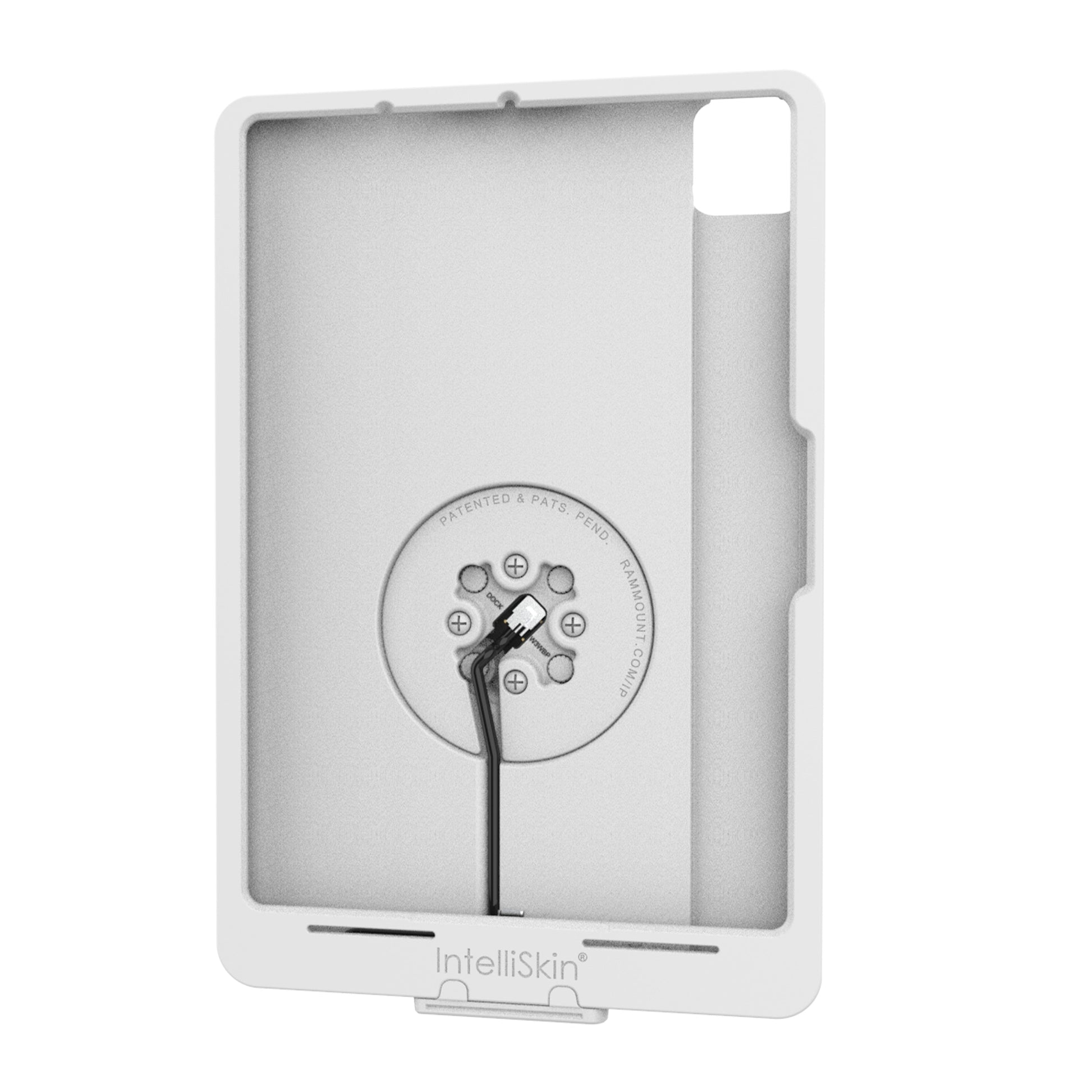 IntelliSkin® Thin-Case™ for iPad Air 11 M2 & M3 D Shape & Rear Pads Gray