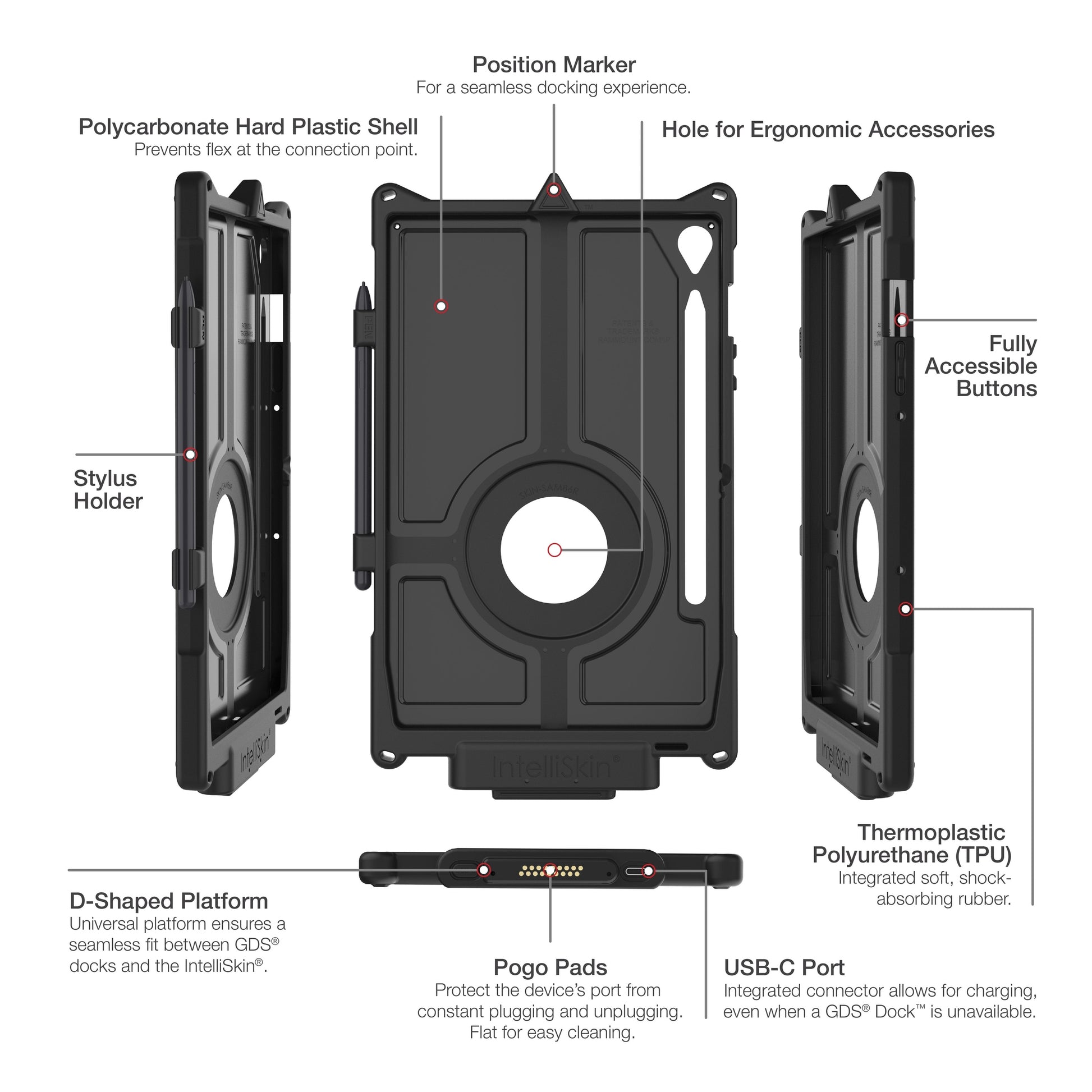 IntelliSkin® Next Gen for Samsung Tab S9, S9 FE & S10 FE