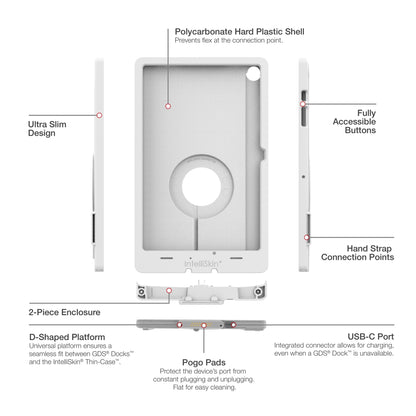 IntelliSkin® Thin-Case™ for Samsung Tab A9+ - Gray