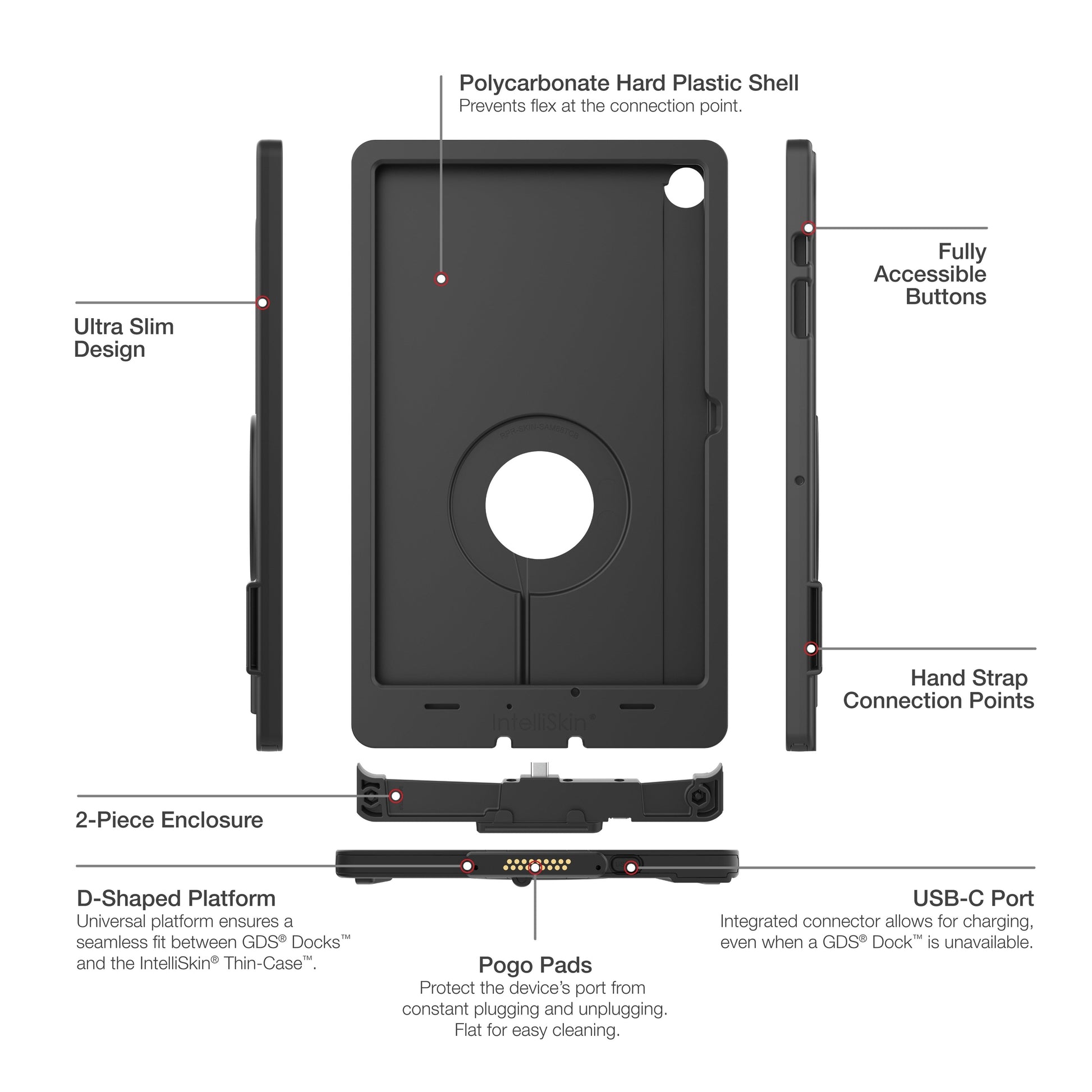 IntelliSkin® Thin-Case™ for Samsung Tab A9+