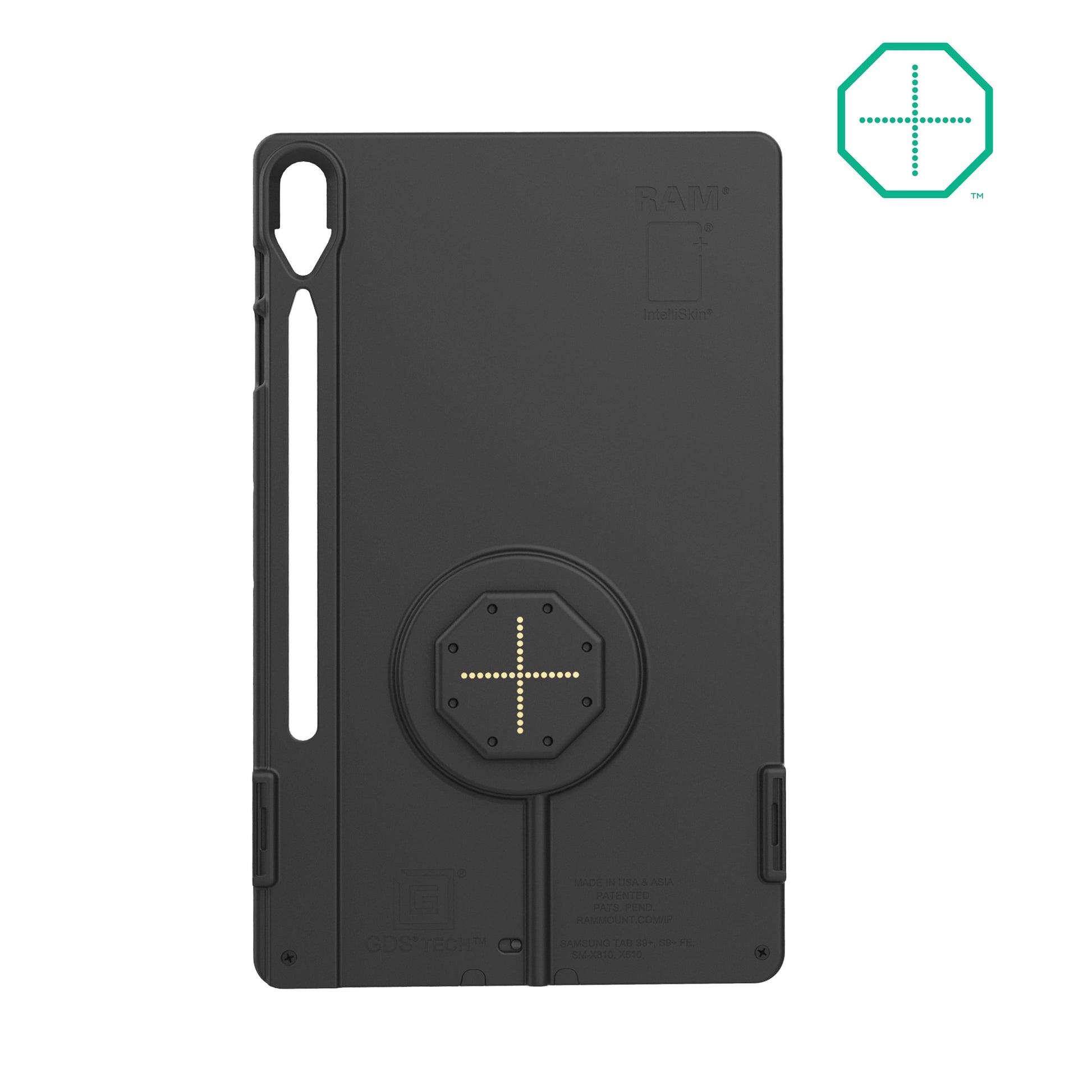 IntelliSkin® Thin-Case™ for Samsung Tab S10+, S9+ & S9 FE+ (Rear Pads)