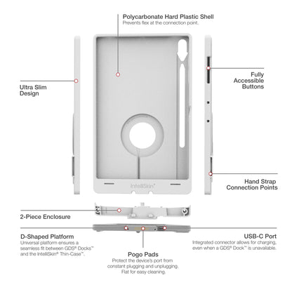 IntelliSkin® Thin-Case™ for Samsung Tab S10+, S9+ & S9 FE+ - Gray