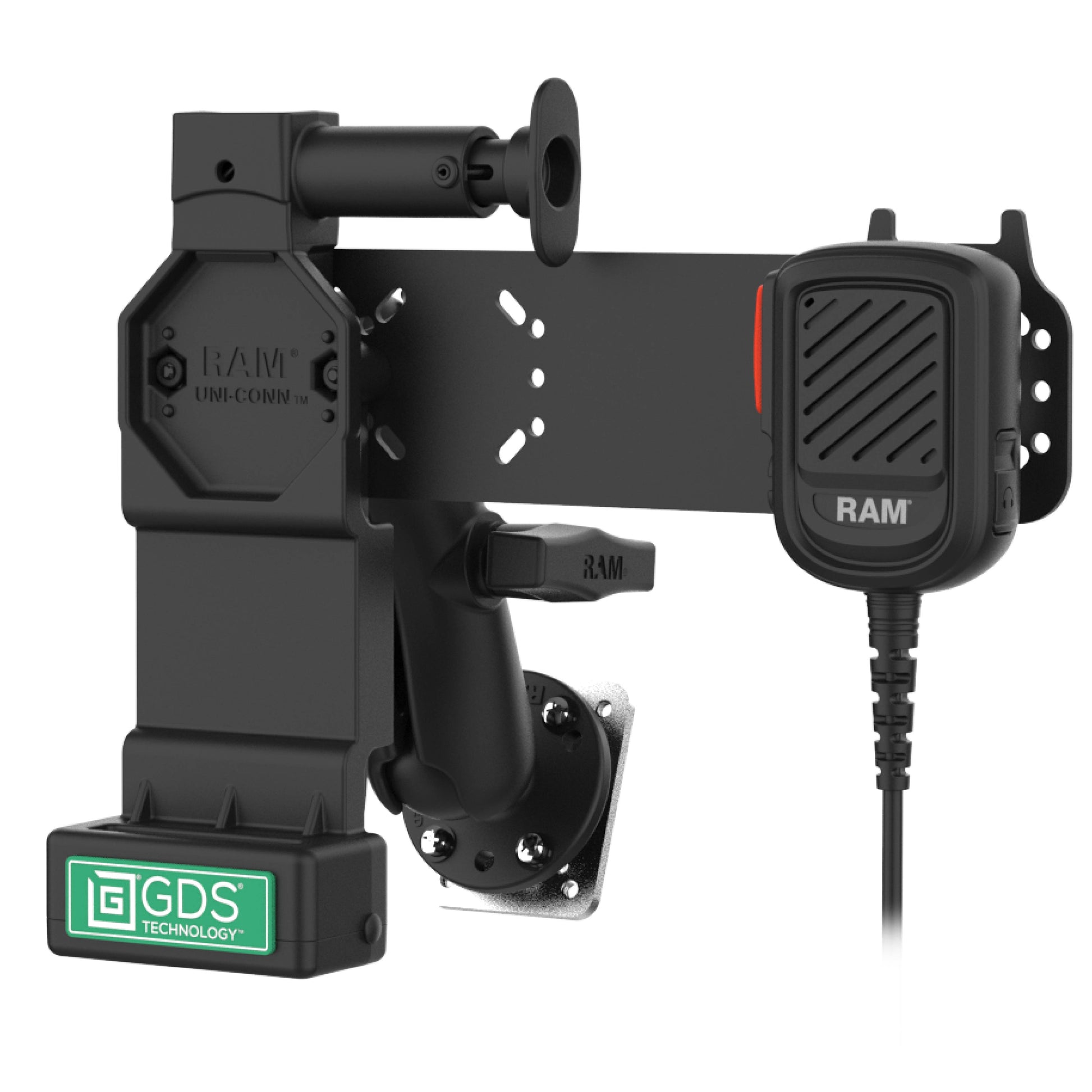 GDS® Uni-Conn™ PTT Remote Speaker Mic Bundle for Zello