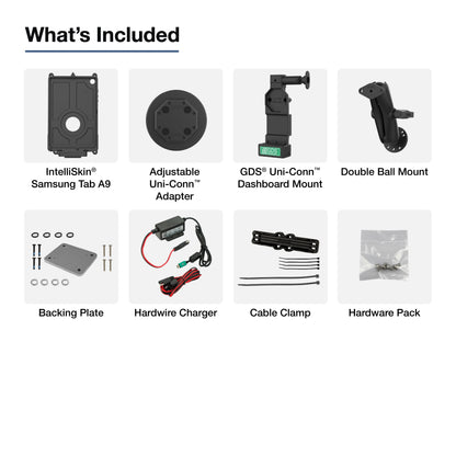 GDS® Uni-Conn™ Vehicle Bundle for Samsung Tab A11