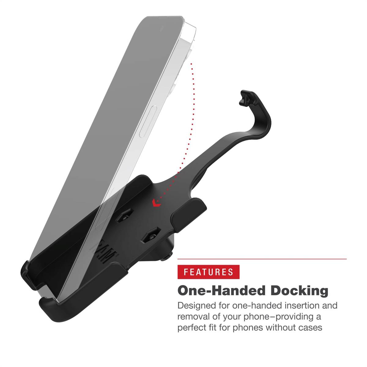 RAM Holder for iPhone 13 Pro Max, 14 Plu