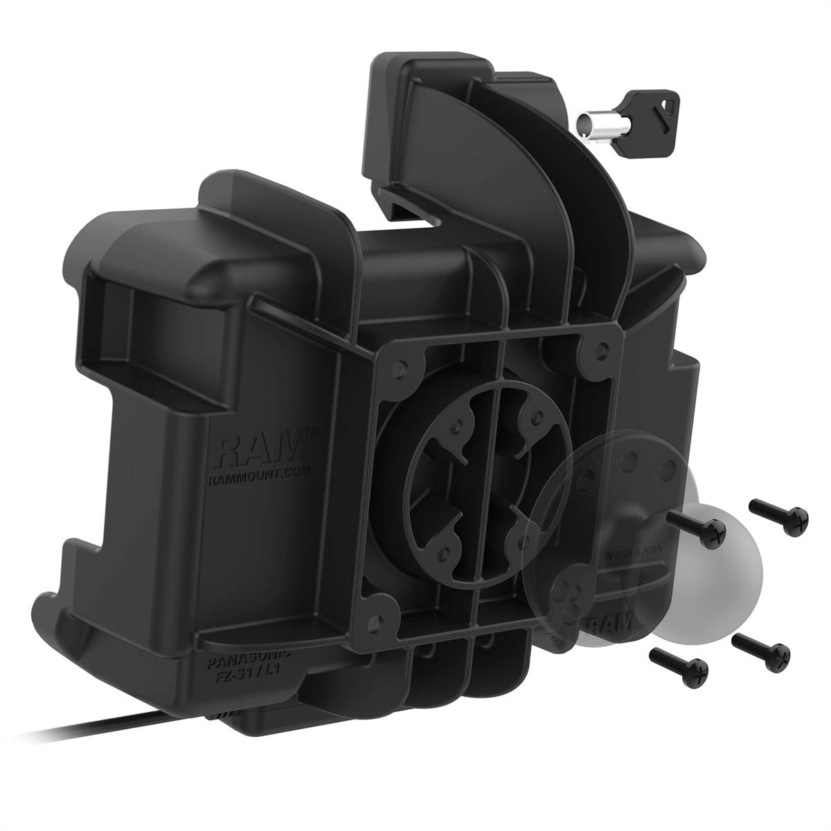 RAM Key Locking Powered Dock for Pana