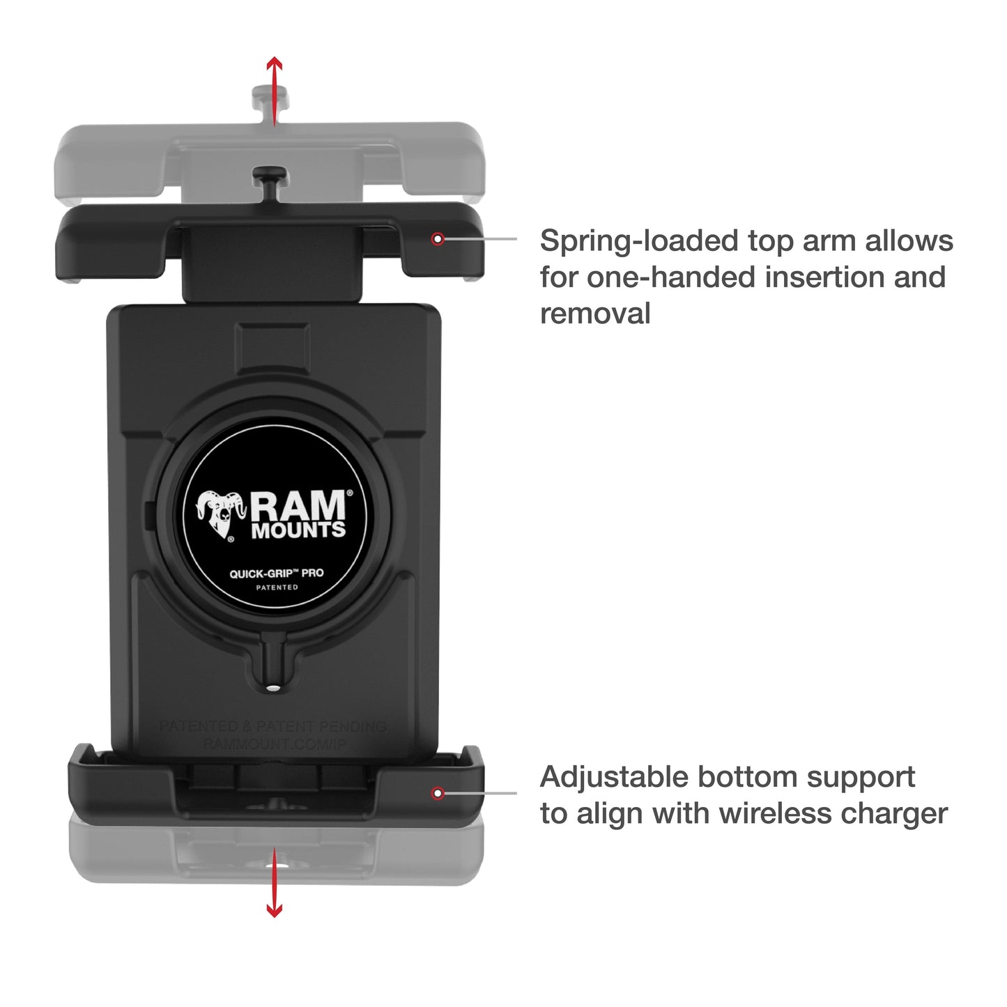 RAM® Quick-Grip™ Pro XL Phone Holder